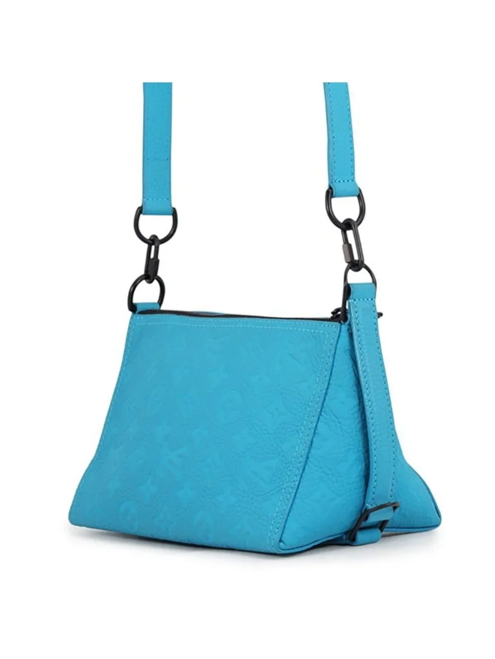 Louis Vuitton Shoulder Bag Monogram Taurillon Triangle Messenger Sakamidosuji